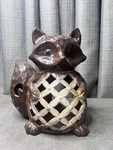 Ceramic Fox Candle Holder 8 Inch Outdoor Tabletop Lamp Whimsy Deco Rite Aid Home. Fixed Price $15.29.
