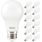Sunco Amber Sleep Light Bulbs, Blue Blocking, A19 9w(60 Watt Equivalent.... Fixed Price $38.77.