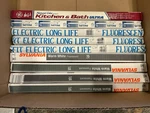 Lot Of 9 - 18 15 Watt Assorted Fluorescent Lamps Lights New Sylvania. Fixed Price $30.00.