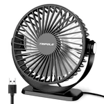Tripole Small Desk Fan Usb Powered Portable 3 Speeds Strong Airflow Mini. Fixed Price $14.30.