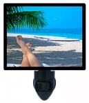 Tropical Decorative Photo Night Light, Beach Time, Palm Trees. Fixed Price $26.99.