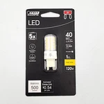 Feit Electric Led 40-watt Equivalent Bright White (3000k) G9 Bi-pin Base. Fixed Price $7.99.