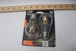 (2-pk) Feit Electric Led Light Bulb Plastic Soft White A15 E26 40w. Fixed Price $6.69.