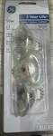 Ge 3 Pack Mr16 50w Floodlight Bulbs For Track And Recessed. Fixed Price $14.00.
