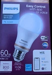 New-philips Wifi Led 60w Replacement Bulb-daylight 1pk. Fixed Price $6.00.