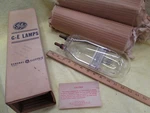 General Electric Sb018, 3000 Watt, 120 Volt, Bi Pin Base, Nos Giant Bulb, M1. Fixed Price $250.00.