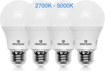 Great Eagle Dimmable A19 Led Light Bulb 60 Watt 3000k/5000k (4-pack). Fixed Price $9.95.