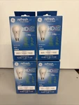 (4 Bulbs) Ge Led 3-way Light Bulb, 5, 11, 16 Watt (30, 70, 100w Equiv.) A19. Fixed Price $35.95.