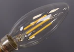 Satco Lighting S21367 4 Watt Vintage Edison Dimmable B11 Candelabra (e12) Led. Fixed Price $6.61.
