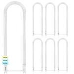 Luxrite U Bend Led Tube Light T8 T12, 17.5w 3 Cct 2100 Lumens G13 Base 6-pack. Fixed Price $117.95.