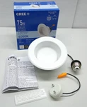 New 12pc Lot Cree Lighting Pro Series 4" Downlight 10.5w Cr4t-79ol-40k-e26gu24. Fixed Price $46.99.