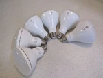 Ge Sylvania Lot Of 6 Led Bulbs Can Flood Lights White. Fixed Price $32.22.