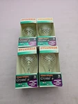 4 Vtg Sylvania Halogen Crystal Indoor Outdoor 75 Watt Light Bulbs 120v 2250hrs. Fixed Price $50.00.