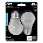 Feit Enhance A15 E26 (medium) Filament Led Bulb Daylight 40 Watt Equivalence. Fixed Price $14.99.