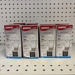 Satco S7224 18w Soft White Mini Spiral Bulb 1200 Lumens Lot Of 8. Fixed Price $44.79.
