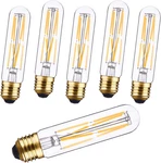 T10 Led Tubular Light Bulbs E26 Dimmable Warm White 2700k 8w Classic Edison Bulb. Fixed Price $20.46.