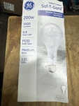 Ge 72548 200 Watt 130 Volt Ps30 Saf-t-gard Shatter Resistant Light Bulb 22js2515. Fixed Price $7.99.