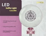 Sansi C21zj005 Led Selfie Light Pink/white Tripod Soft Lighting Kit. Fixed Price $12.00.