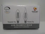 4 Opalray C35 4w Led Candelabra Bulb 40w Incandescent Light Equivalent Dimmable. Fixed Price $19.99.