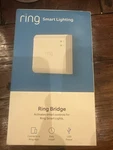 Ring 5b01s8-wen0 Smart Lighting Bridge - White With Alexa. Fixed Price $35.00.