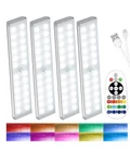 Szokled 58-led Under Cabinet Lighting Wireless, Rgb White Warm + 12 Color. Fixed Price $54.92.