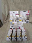 10 Pack Xtricity - Dimmable Energy Saving Led Frosted Bulb Kit, 5.5w, Candelabra. Fixed Price $29.99.