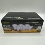 Green Watt Led Lamp 50 Mr16 3000k Warm Light Uses Only 7 Watts Box Of 6. Fixed Price $14.00.