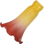 Bieye Ls16 Lily Flower Blown Glass Lampshade Yellow Light Red 1.2" Opt. Fixed Price $51.99.