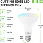 Ohlux Smart Wifi Flood Light 8 Pack Bulbs E26 Base 900 Lumen Dimmable Br30. Fixed Price $59.99.