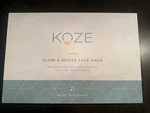 Koze Health Glow & Revive Led Face Mask Light Therapy Red, Blue Yellow. Fixed Price $255.00.