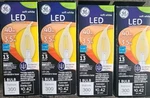 Lot Of 4!! Ge Outdoor Led Decorative Light Bulb, 3.5 Watt (40. Fixed Price $9.99.