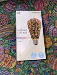 Utilitech St19 Multicolor Led Decorative Fireworks Light Bulb, Edison Style, New. Fixed Price $12.50.