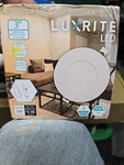 Luxrite 3 Inch Ultra Thin Led Recessed Light With J-box 5 White 3-pack. Fixed Price $39.99.