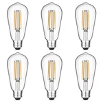 Vintage Led Edison Bulbs 6w, Equivalent 60w Incandescent, Warm White 2700k, S.... Fixed Price $36.99.