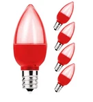 Anivona C7 Red Led Light Bulb, For Helloween 4 Count (pack Of 1),. Fixed Price $15.88.
