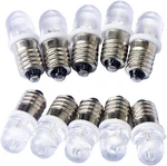 Gutreise 10pcs E10 Screw Dc6v Cold White Spot Led Bulb Light Lamps +10pcs. Fixed Price $13.99.