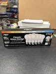 Feit Electric Led A19 Glass 800 Lumens 60w Eq Clear 6 Pack New (missing One Bulb. Fixed Price $18.66.