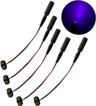 5 Pack Black Light Micro Effects 405nm Violet Led Mini Blacklight With 9v. Fixed Price $44.95.