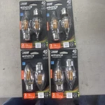 Feit Electric 40-watt Equivalent B10 E26 Base Dimmable Bulb, Soft White 8 Pack. Fixed Price $19.44.