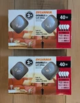 Sylvania Double Life 40w Soft White Light Bulbs 8 Pack A19 New Sealed. Fixed Price $39.95.