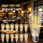 St58 Vintage Edison Led Light Bulb 8w 800lm Dimmable 2700k Warm White E26 60w Eq. Fixed Price $24.99.