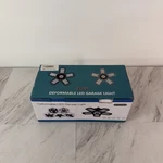 2 Pack Led Garage Shop Lights 150w, 15000lm Deformable E26 Socket Black. Fixed Price $19.99.
