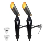 Makergroup Brass Landscape Lights, 12v Low Voltage Mini Spotlight, Replaceable. Fixed Price $107.52.