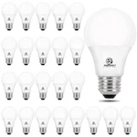 Energetic 24-pack A19 Light Bulb, 60 Watt Equivalent, Daylight 5000k, E26 Med.... Fixed Price $30.03.