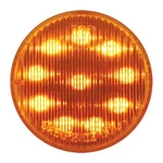 Led Light 2" Amber Lens 10 Leds For 2 1/4" Hole Gg#79280 Each. Fixed Price $11.55.