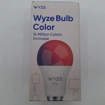 Wyze Wlpa19c 1100lm Wi Fi Rgb Dimmable A19 Led Color Smart Bulb. Fixed Price $12.30.