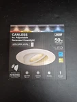 Feit Electric White 4 Inch W Aluminum Led Recessed Downlight 50 Watt. Fixed Price $30.11.