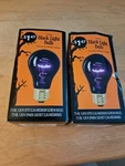 Walmart Black Light Bulb 75w Enclosed Fixture Set Of 2 Bulbs. Fixed Price $10.00.