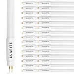 Luxrite 4ft T5 Led Tube Lights 24w=54w 3000k 3000 Lumens Damp Rated 30-pack. Fixed Price $484.99.