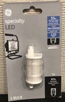 Ge Specialty Dimmable Led 50w T9 Bulb (93129009) - Nip. Fixed Price $10.85.